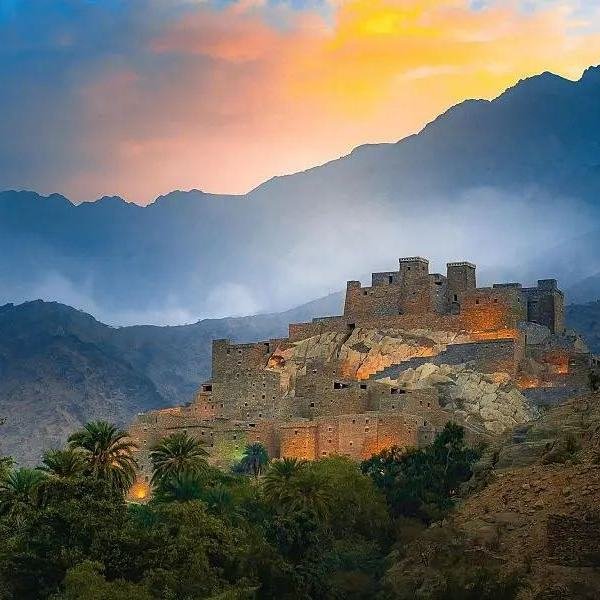 الباحة، مرتفعات السروات وغابات رغدان